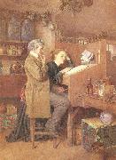 Charles Green,RI Something Wrong Somewhere (mk46) oil painting